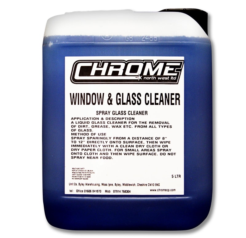 phantom chrome and glass cleaner